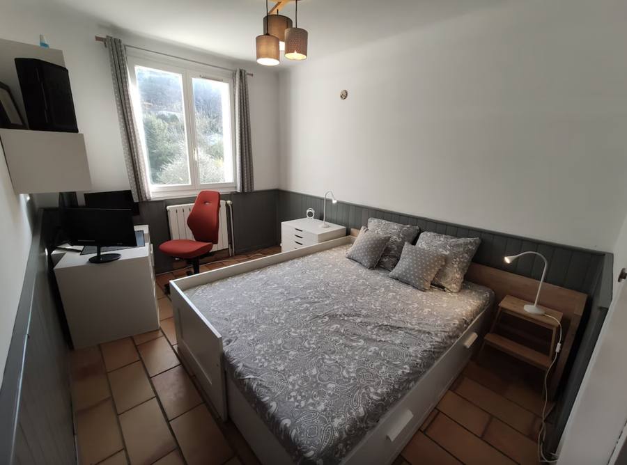 La chambre double de l'étage
