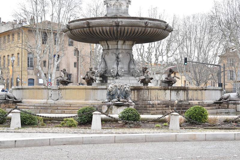 La fontaine de la Rotonde
