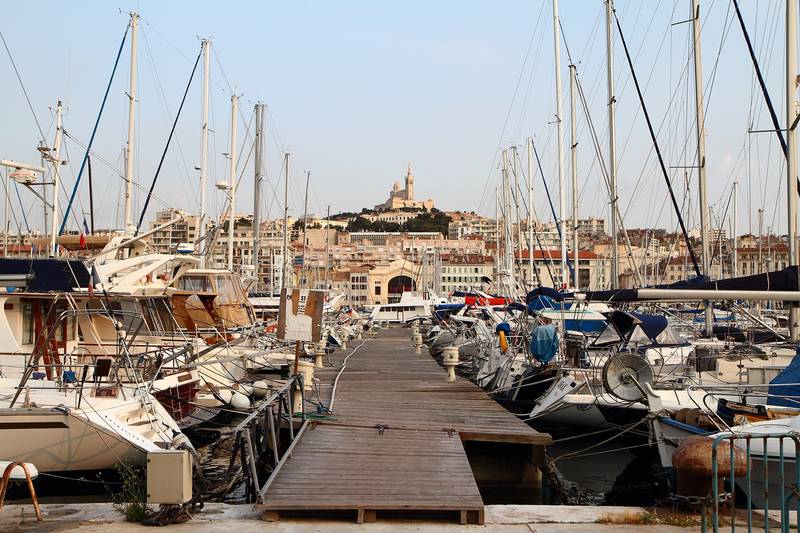 Le Vieux-Port et Notre-Dame-de-la-Garde